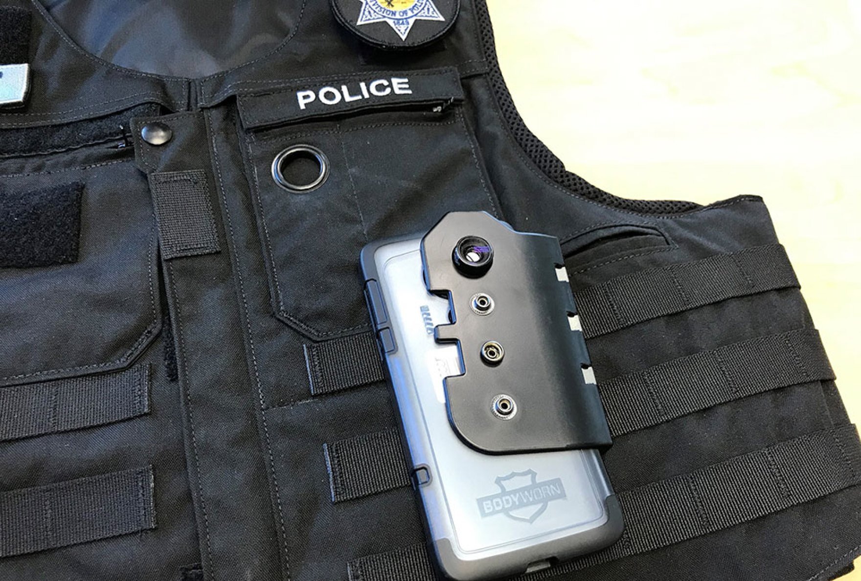 police officer body camera