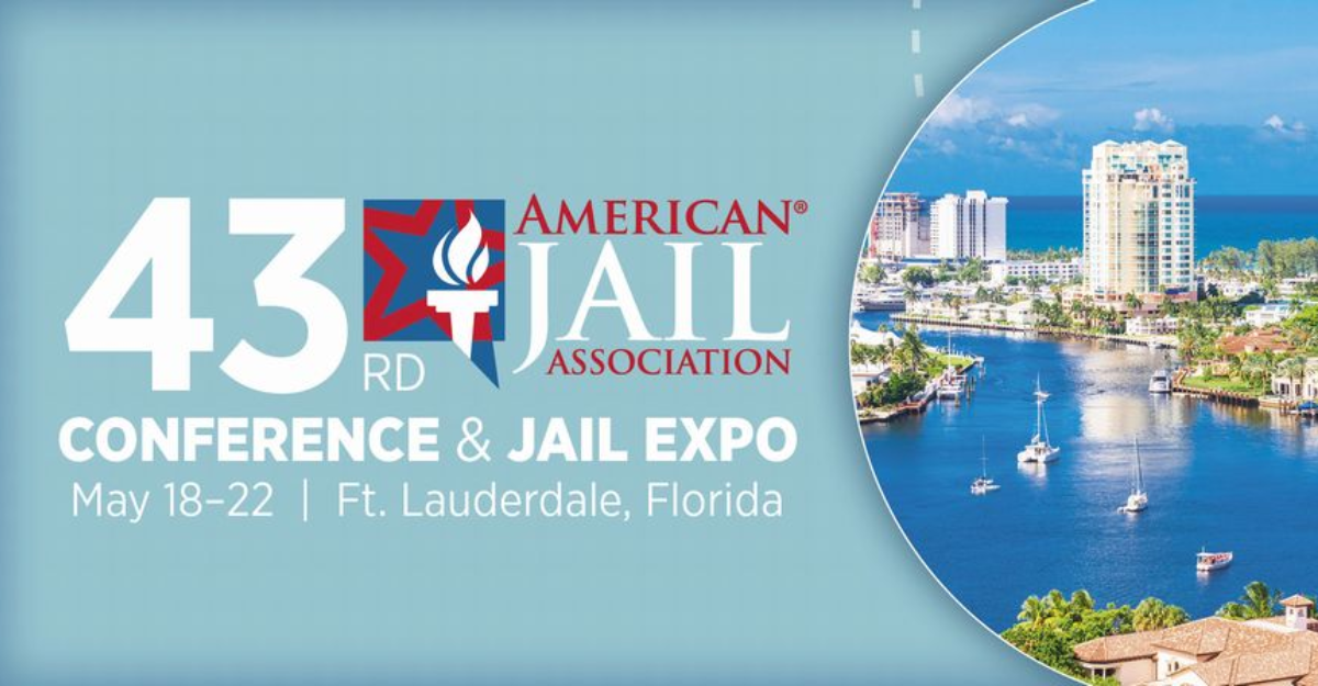 AJA annual conference and jail expo 2024 event banner